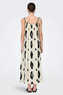 Only Kjoler<Onlelanor Sl Braid Ankel Dress