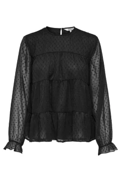 Only Bluser & Skjorter<Onleliza Life Ls Dobby Top
