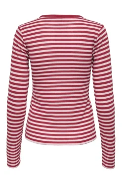 Hot Onlelli L/S Rib Top T-Shirts & Toppe