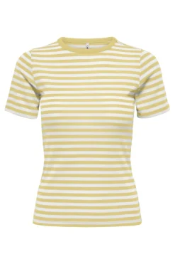 Discount Onlelli S/S Rib Top T-Shirts & Toppe