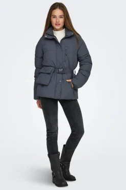 Onlellie Pouch Puffer Jacket Overtøj & Jakker
