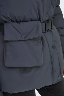 Onlellie Pouch Puffer Jacket Overtøj & Jakker