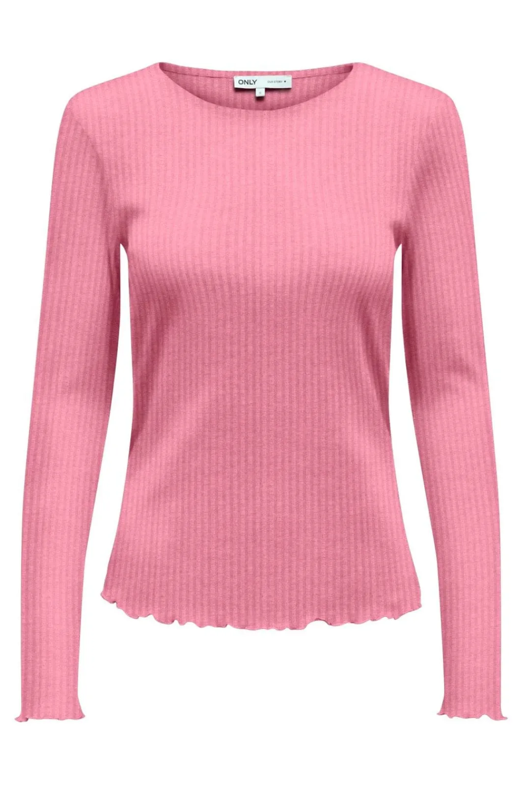 Only Bluser & Skjorter<Onlemma L/S Rib Basic Top