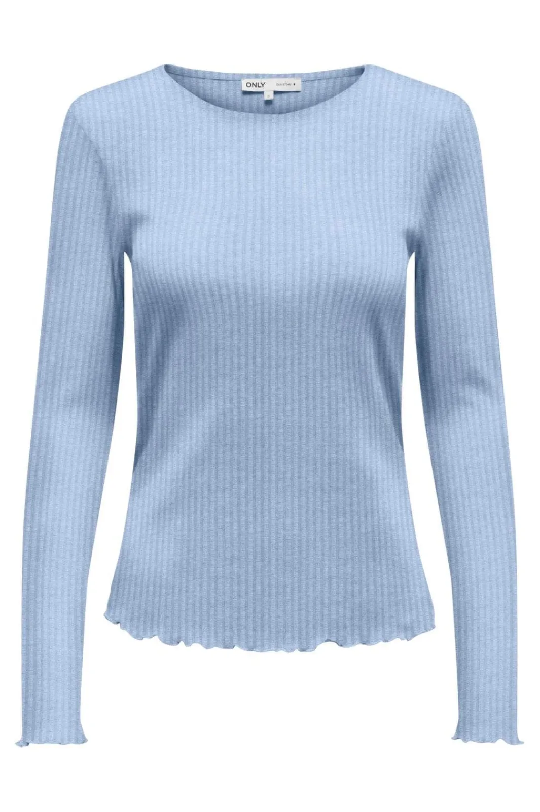 New Onlemma L/S Rib Basic Top Bluser & Skjorter