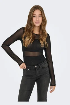 Discount Onlesther Glitter L/S Body Nattøj & Lingeri|Bluser & Skjorter