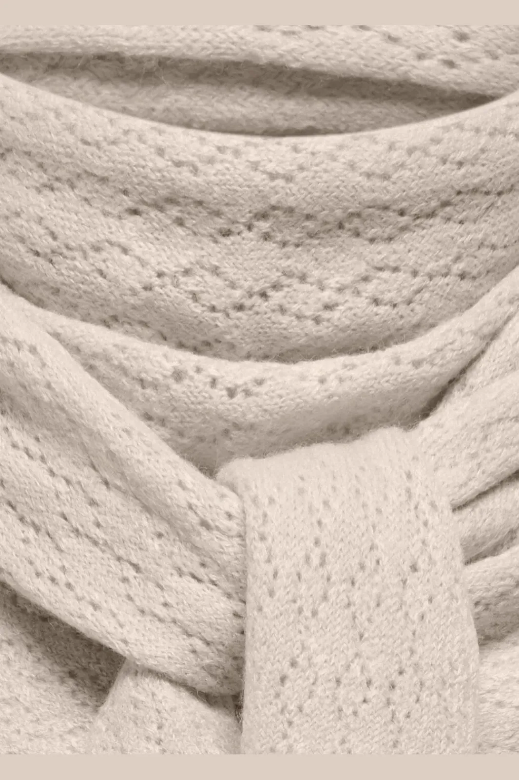 New Onlevelyn Pattern Knit Scarf Acc Tørklæder