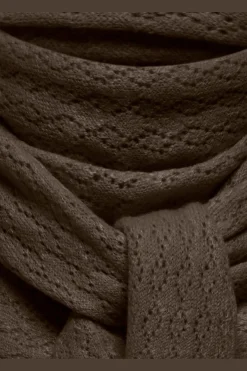Only Tørklæder<Onlevelyn Pattern Knit Scarf Acc