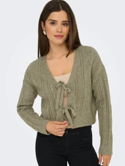 Onlfia Ls String Cardigan Knt Nca Cardigans|Ammevenligt Tøj