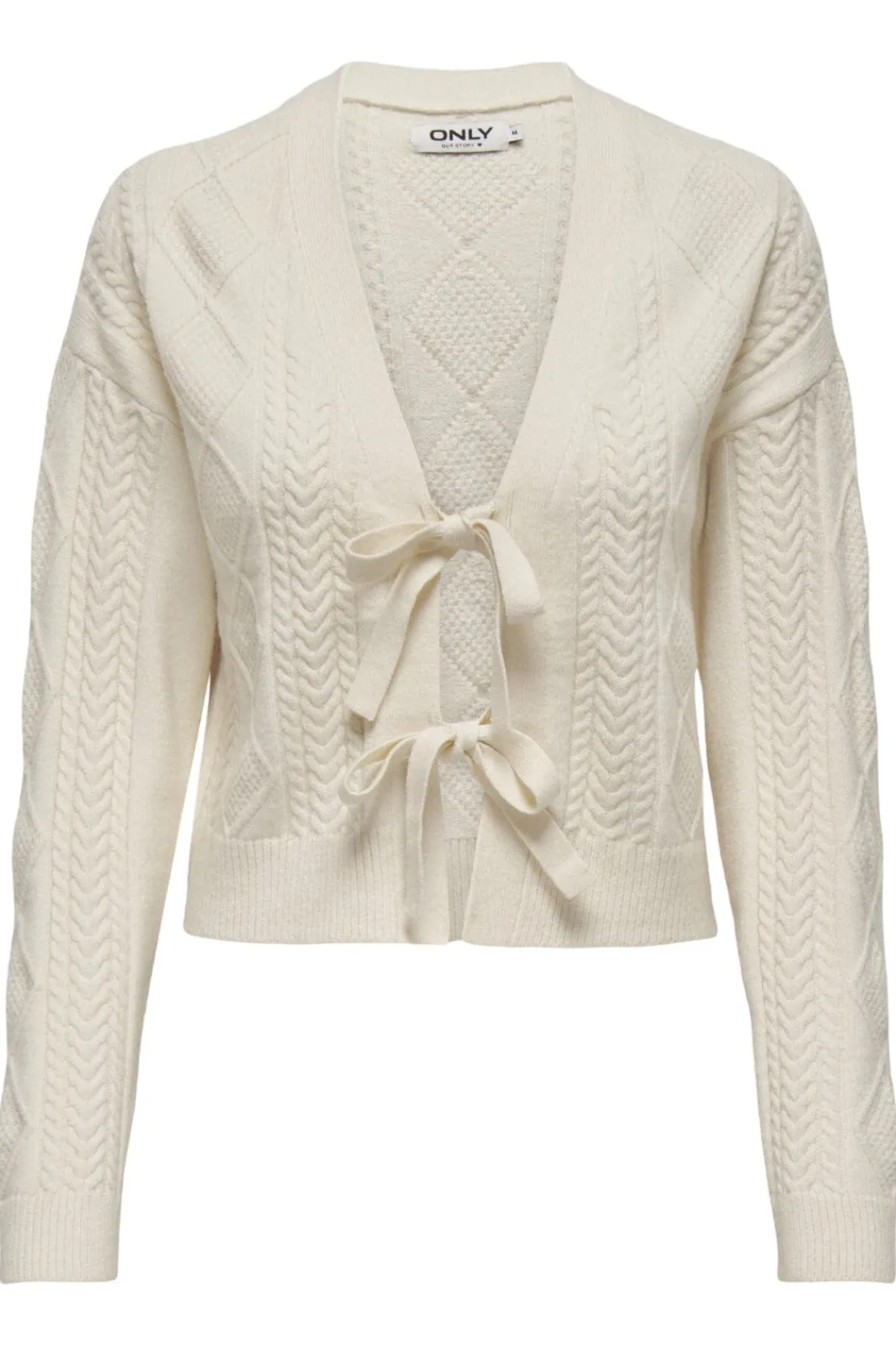 Only Cardigans|Ammevenligt Tøj<Onlfia Ls String Cardigan Knt Nca