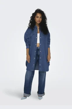Only Bluser & Skjorter<Onlfloyd Ls Ovs Dress Azg
