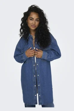 Only Bluser & Skjorter<Onlfloyd Ls Ovs Dress Azg