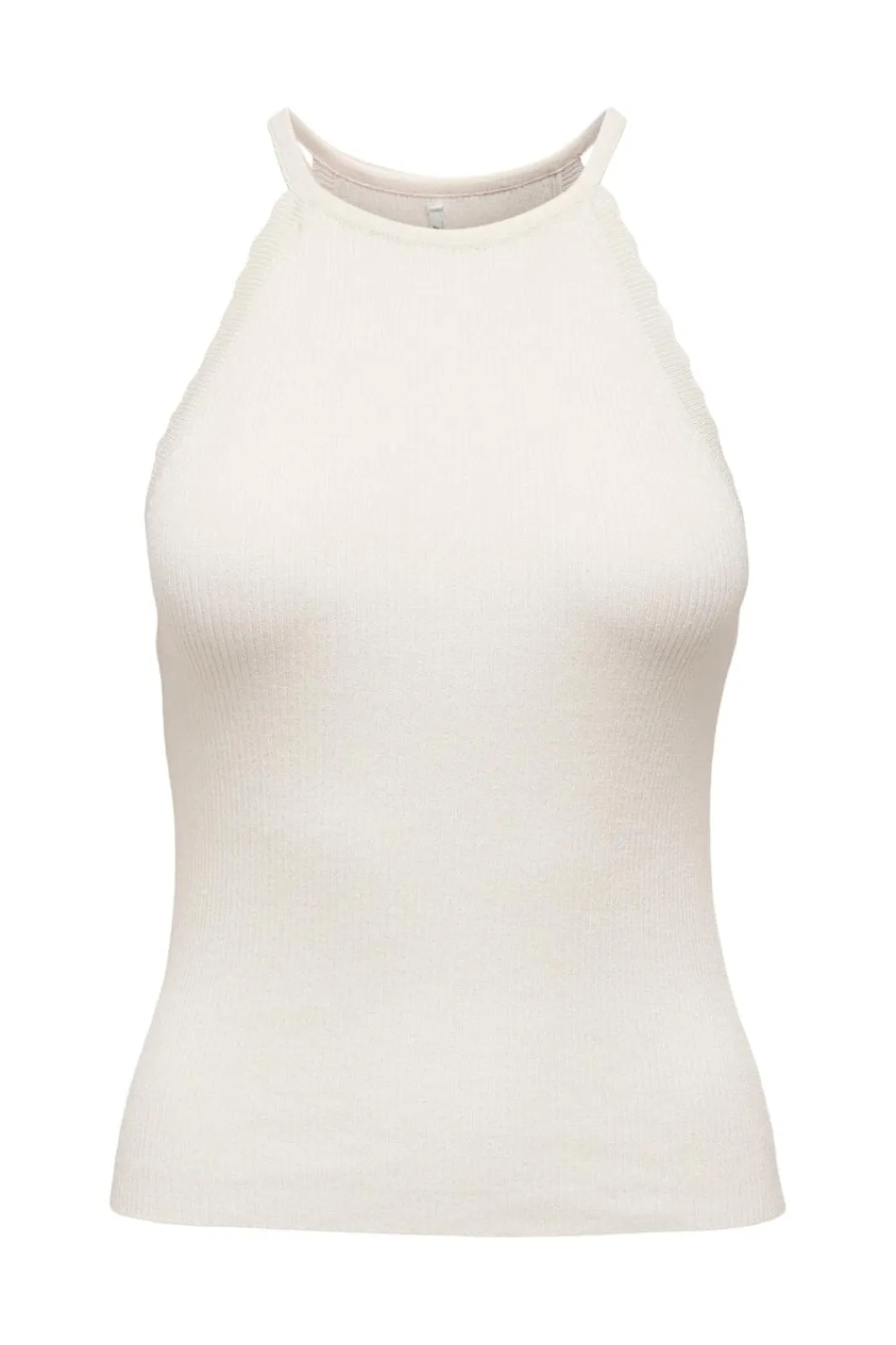 Only T-Shirts & Toppe<Onlgemma Sl Scallop Hltneck Top Knt