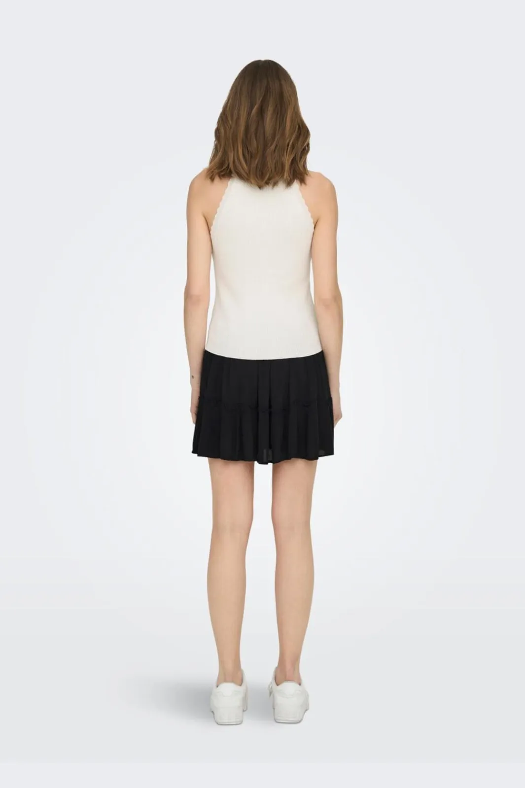 Only T-Shirts & Toppe<Onlgemma Sl Scallop Hltneck Top Knt