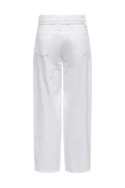Only Bukser, Jeans & Leggings<Onlgianna Straight Jeans White Dot