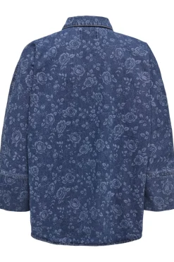 New Onlgrace 3/4 Shirt Rose Pim Bluser & Skjorter|Ammevenligt Tøj