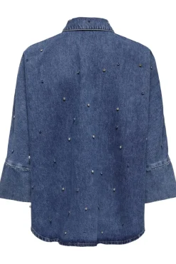 Only Bluser & Skjorter<Onlgrace Ls Rhinestone Shirt Cro