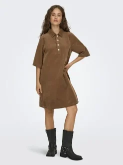 Outlet Onlgry-Nessa S/S Cord Dress Kjoler