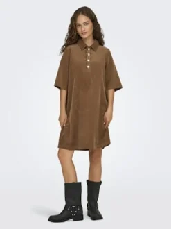 Outlet Onlgry-Nessa S/S Cord Dress Kjoler