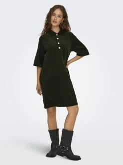 Only Kjoler<Onlgry-Nessa S/S Cord Dress