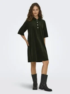 Only Kjoler<Onlgry-Nessa S/S Cord Dress