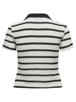 Only T-Shirts & Toppe<Onlhalia S/S Collar Top Box