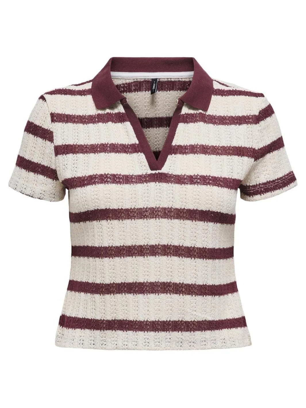 Discount Onlhalia S/S Collar Top Box T-Shirts & Toppe