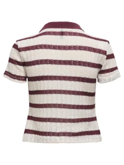 Discount Onlhalia S/S Collar Top Box T-Shirts & Toppe