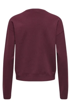 Only Strik|Bluser & Skjorter<Onlhalifax Ls Sequins O-Neck Knt