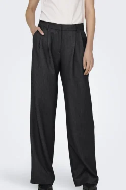 Only Bukser, Jeans & Leggings<Onlhattie Pleat Mel Str Pant Tlr 15304707