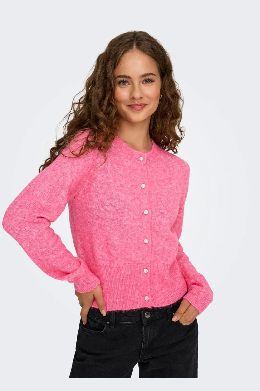 Only Cardigans|Ammevenligt Tøj<Onlhavanna Ls Button Cardigan Knt