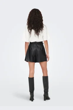 Only Shorts<Onlheidi Faux Leather Shorts Otw