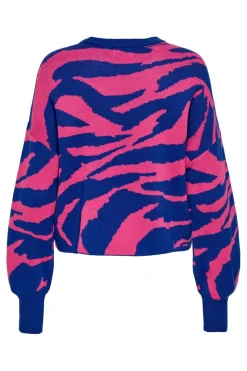 Sale Onlhilla Ls Jq Mix Box O-Neck Knt Strik|Bluser & Skjorter