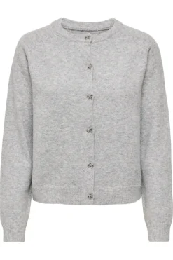 Only Cardigans|Ammevenligt Tøj<Onlhoney Ls Bow Cardigan Knt