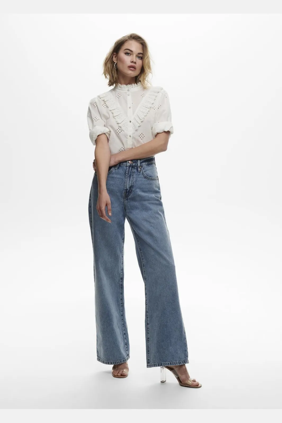 Only Bukser, Jeans & Leggings<Onlhope Wide Rea345