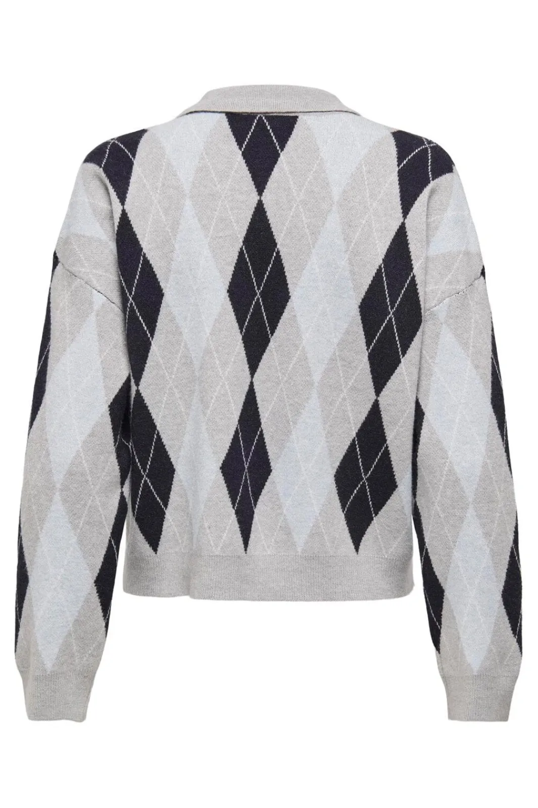 Sale Onlibi Ls Check Polo Cc Knt Strik|Bluser & Skjorter