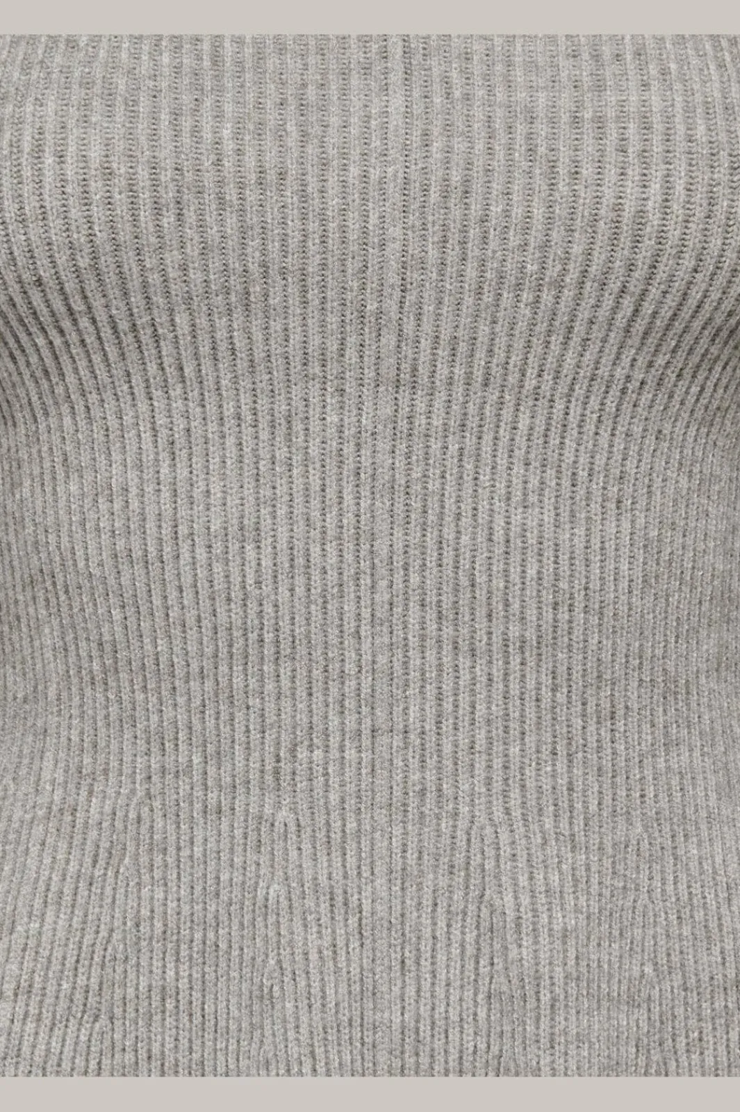 Only Strik|Bluser & Skjorter<Onlibi Ls V-Neck Rib Peplum Cc Knt