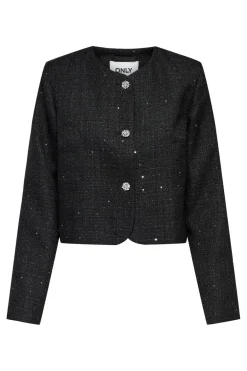 Best Onlinda Life L/S Seq Boucle Jacket Tlr Overtøj & Jakker