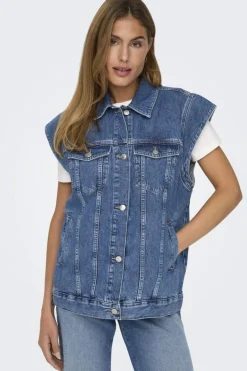 Clearance Onlirene S/L Waistcoat Cro Veste