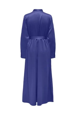 Online Onljane Life L/S Belt Shirt Dress Kjoler|Ammevenligt Tøj