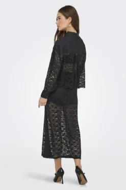 Onljilli Lace Mix Shirt Bluser & Skjorter|Ammevenligt Tøj