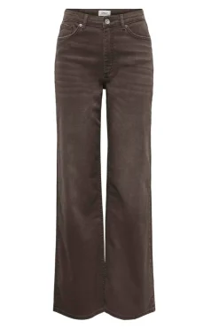 Only Bukser, Jeans & Leggings<Onljuicy Wide Leg Brown Dot