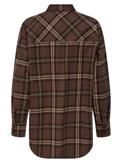 Only Bluser & Skjorter|Ammevenligt Tøj<Onljuliana Ls Loose Check Shirt