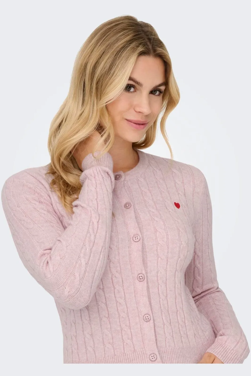 Discount Onlkatia Ls Cable Button Cardigan Cc Knt Cardigans