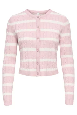 Online Onlkatia Ls Cable Button Cardigan Cc Knt Cardigans|Ammevenligt Tøj