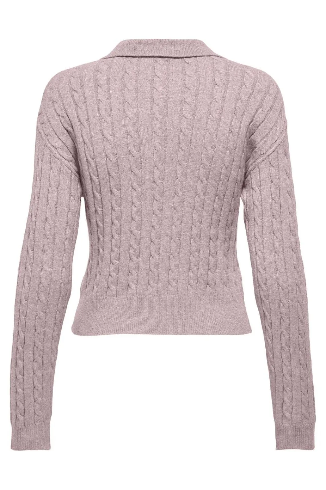 Only Strik|Bluser & Skjorter<Onlkatia Ls Cable Polo Cc Knt