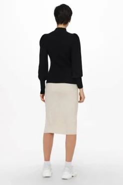 Only Bluser & Skjorter|Strik<Onlkatia L/S Highneck Pullover Knt