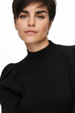 Only Bluser & Skjorter|Strik<Onlkatia L/S Highneck Pullover Knt