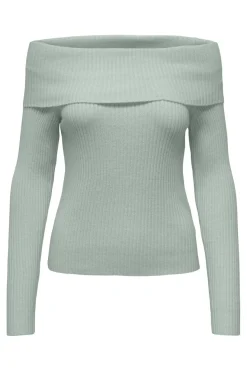 Online Onlkatia Ls Off Shoulder Knt Nca Bluser & Skjorter