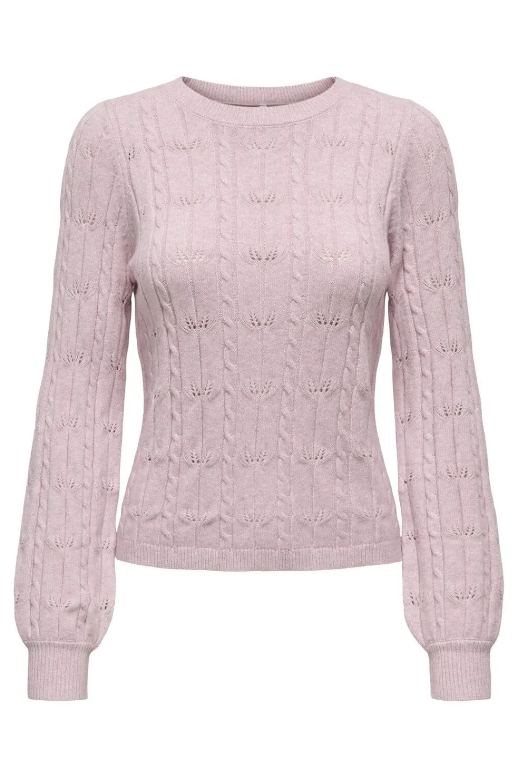 Only Strik|Bluser & Skjorter<Onlkatia Ls Structure O-Neck Pull Cc Knt