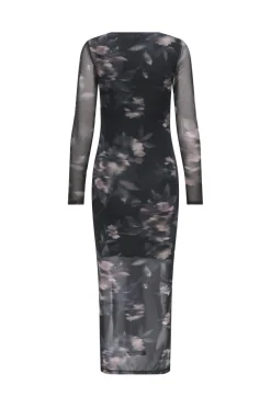Only Kjoler<Onlkaya Life Ls Midi Mesh Dress